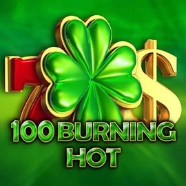 100 Burning Hot by Amusnet Interactive, showcased at lyra-bets.com – game logo