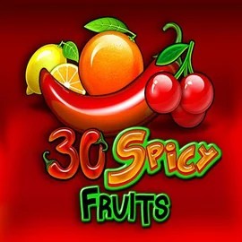 30 Spicy Fruits online game logo by Amusnet Interactive on lyra-bets.com