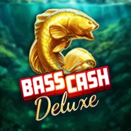 Bass Cash Deluxe slot logo by Alchemy Gaming at Lyra Bet Casino