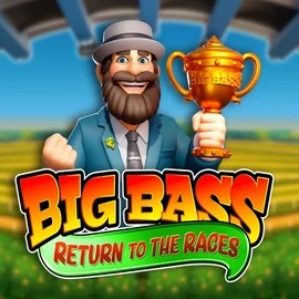 Big Bass Return to the Races game by Pragmatic Play – logo hosted on Lyra Bet Casino