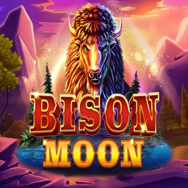 Bison Moon online game logo by Northern Lights Gaming on lyra-bets.com