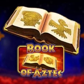 Book of Aztec game by Amatic Industries – logo hosted on Lyra Bet Casino