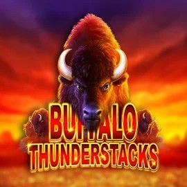 Buffalo Thunderstacks logo by Amatic Industries Lyra Bet Casino
