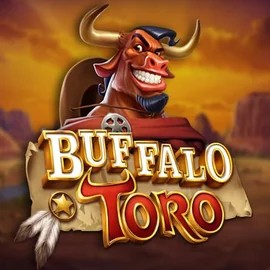 Buffalo Toro slot logo by ELK Studios at Lyra Bet Casino