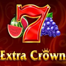 Extra Crown slot logo by Amusnet Interactive at Lyra Bet Casino