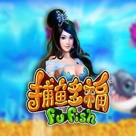 Fu Fish online game logo by Skywind Group on lyra-bets.com