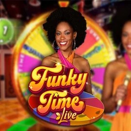 Funky Time logo – Live Casino by Evolution at Lyra Bet Casino