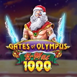 Official Slots logo: Gates of Olympus Xmas 1000 by Pragmatic Play at Lyra Bet Casino