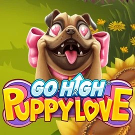 Go High Puppy Love slot visual from RubyPlay available on lyra-bets.com