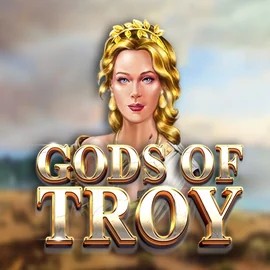 Gods of Troy slot visual from Red Tiger Gaming available on lyra-bets.com