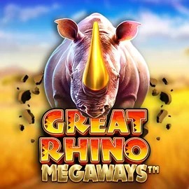 Slots logo of Great Rhino Megaways from Pragmatic Play at Lyra Bet Casino