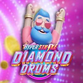 Hyper Strike Diamond Drums casino game by Gameburger Studios – featured logo at Lyra Bet Casino