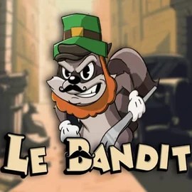 Le Bandit slot logo by Hacksaw Gaming at Lyra Bet CasinoLe Bandit