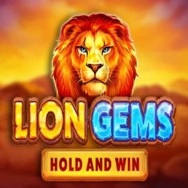 Slots logo of Lion Gems Hold and Win from Playson at Lyra Bet Casino