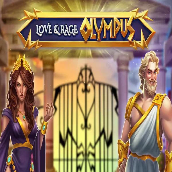 Love and Rage Olympus slot logo by Greentube at Lyra Bet Casino