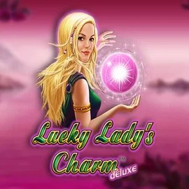 Lucky Ladys Charm Deluxe by Greentube, showcased at lyra-bets.com – game logo
