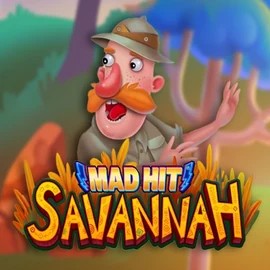 Mad Hit Savannah logo by RubyPlay at Lyra Bet Casino