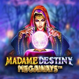Madame Destiny Megaways logo by Pragmatic Play at Lyra Bet Casino
