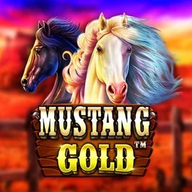 Official Slots logo: Mustang Gold by Pragmatic Play at Lyra Bet Casino
