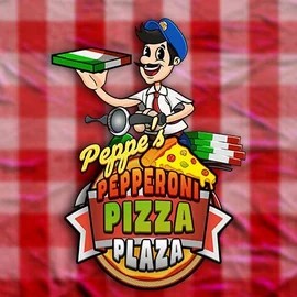 Peppe’s Pepperoni Pizza Plaza logo by Pragmatic Play at Lyra Bet Casino