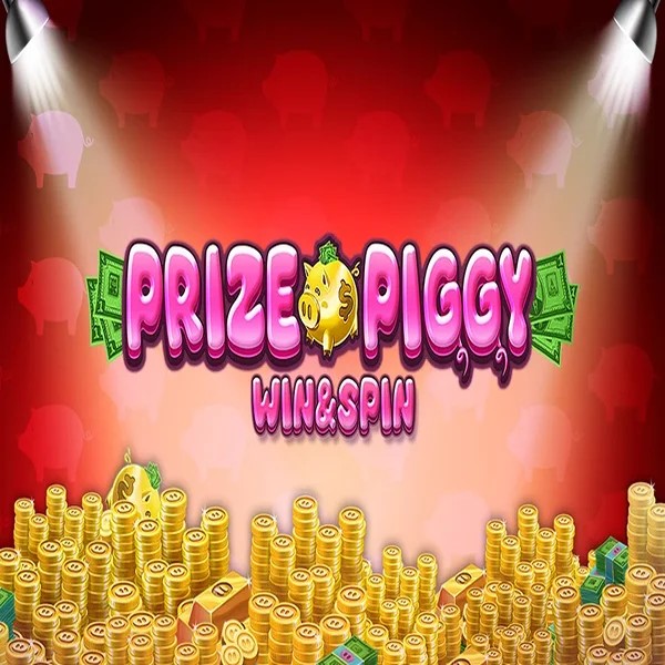 Prize Piggy Win & Spin online game logo by Inspired Gaming on lyra-bets.com