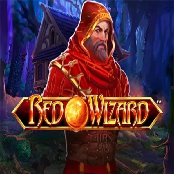 Red Wizard logo – Slots by Rarestone Gaming at Lyra Bet Casino