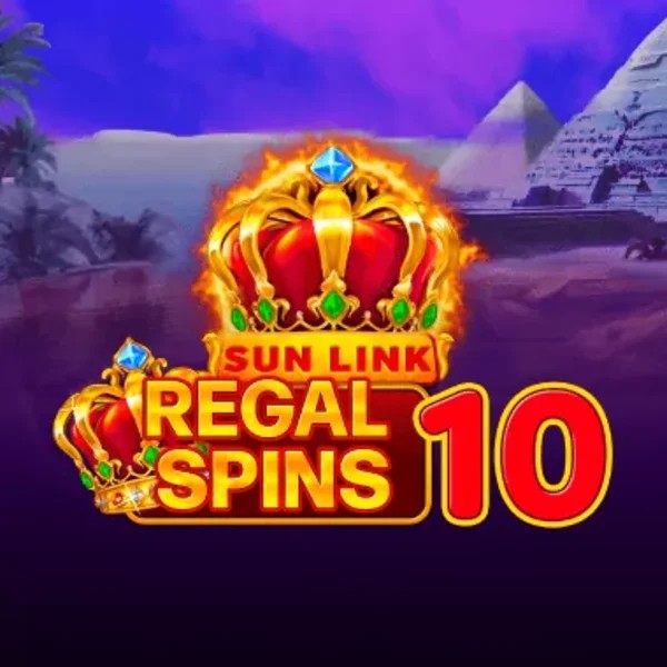 Regal Spins 10 by PatePlay, showcased at lyra-bets.com – game logo