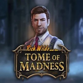 Tome of Madness slot logo by Play'n GO at Lyra Bet Casino
