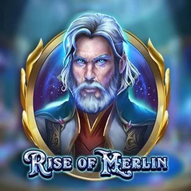 Slots logo of Rise of Merlin from Play'n GO at Lyra Bet Casino