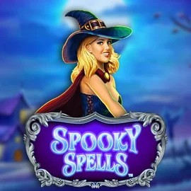 Spooky Spells logo by Novomatic Lyra Bet Casino