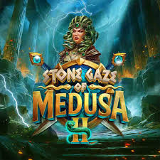 Stone Gaze of Medusa 2 online game logo by Stakelogic on lyra-bets.com
