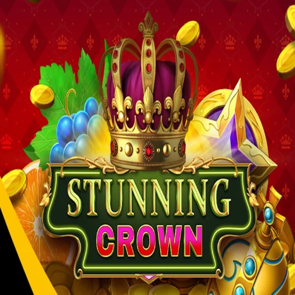 Official Slots logo: Stunning Crown by BF Games at Lyra Bet Casino
