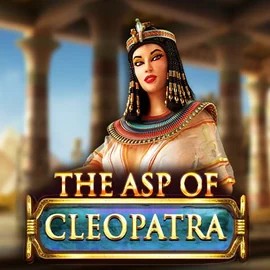 The Asp of Cleopatra slot logo by Red Rake Gaming at Lyra Bet Casino