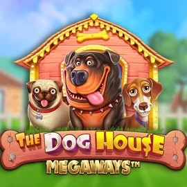 The Dog House Megaways logo – Slots by Pragmatic Play at Lyra Bet Casino
