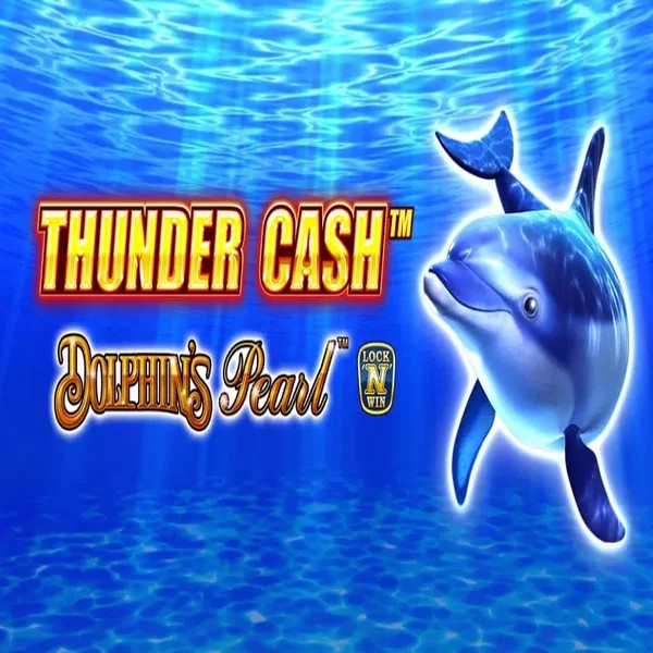 Slots logo of Thunder Cash Dolphins Pearl from Novomatic at Lyra Bet Casino