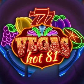 Vegas Hot 81 online game logo by Wazdan on lyra-bets.com
